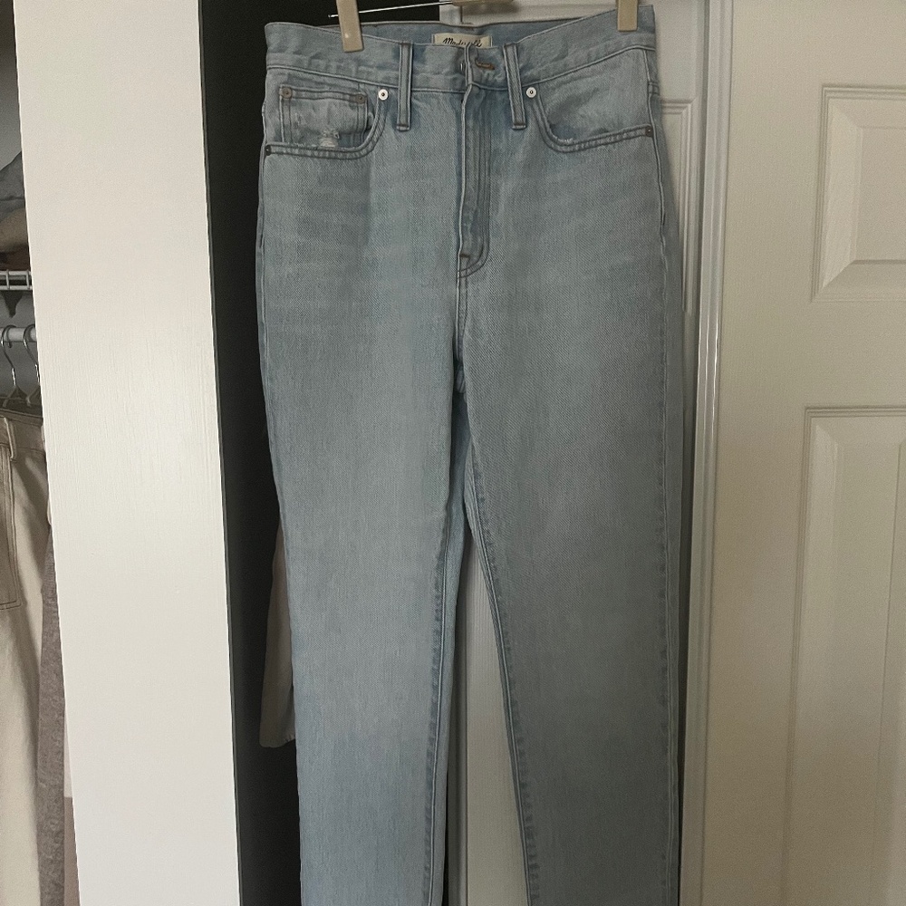 Madewell Classic Straight High Rise 27